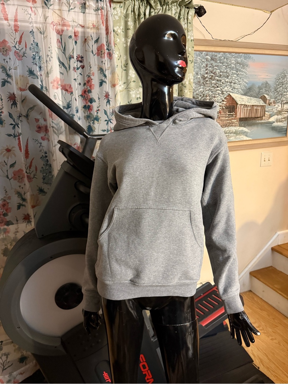 lululemon athletica Gray Pullover Hoodie